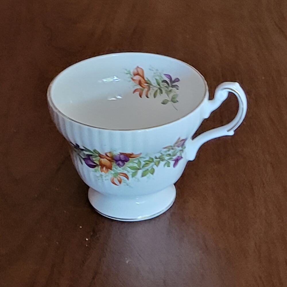 Vintage Royal Dover Fine Bone China Tea Cup. Made in England